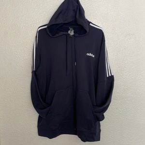 Adidas full zip hoodie XL